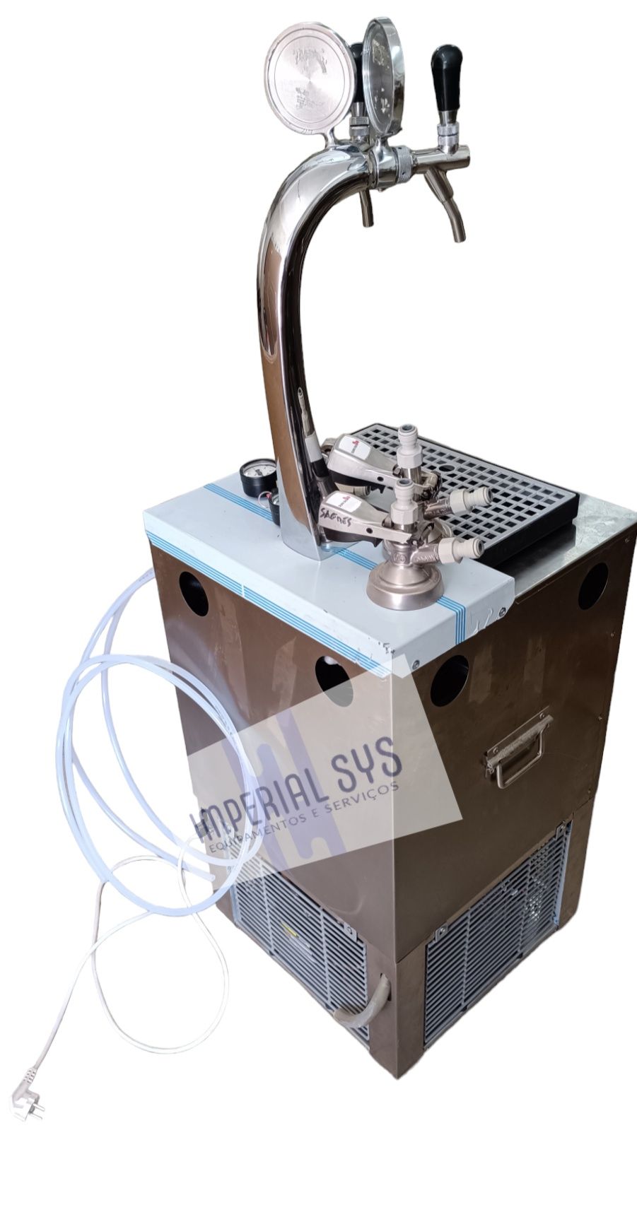 Máquina imperial fino duas saídas