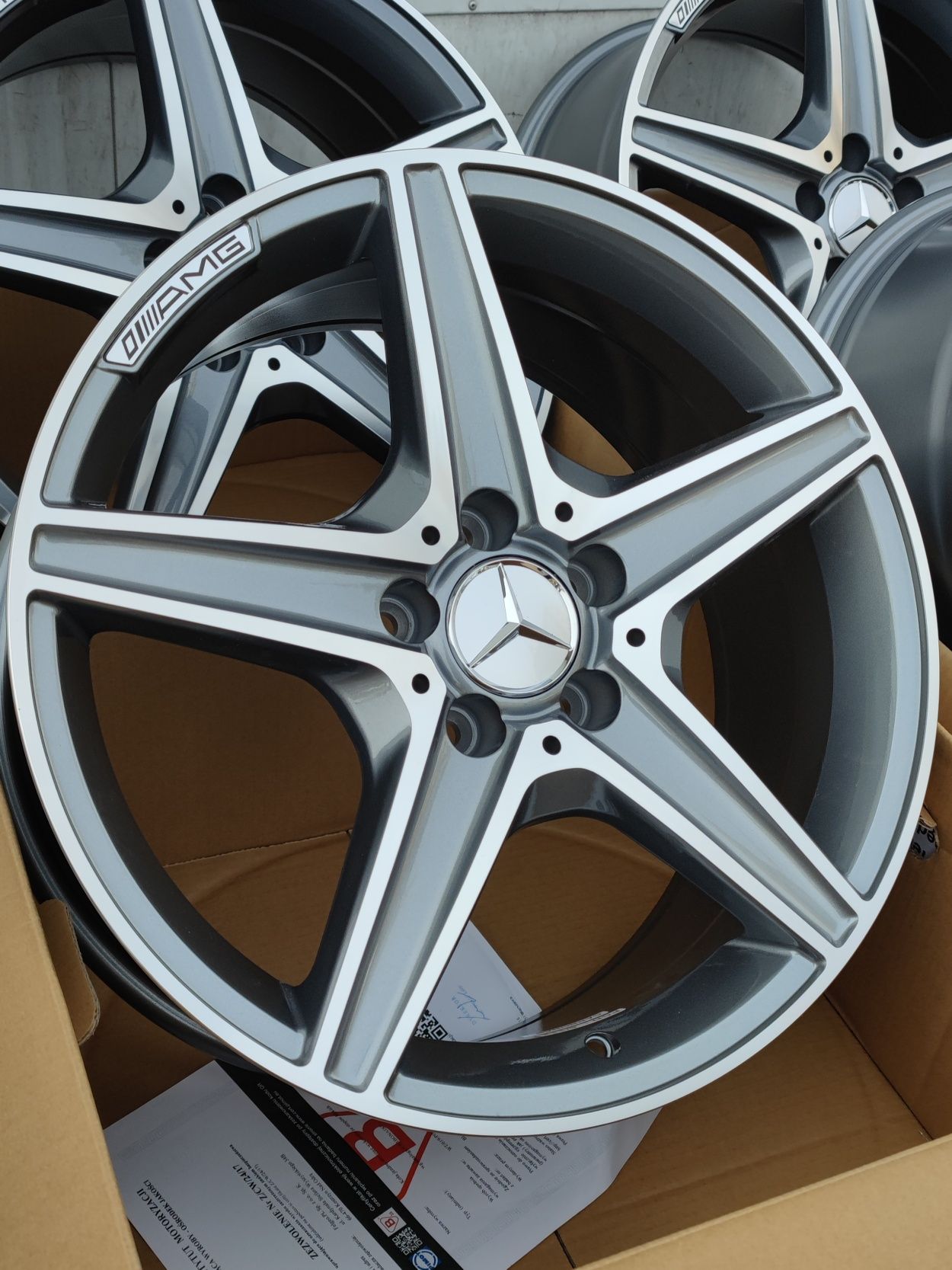 Диски для Mercedes E W212 W213 C W204 W205 CLA GLA GLC 18 5*112
