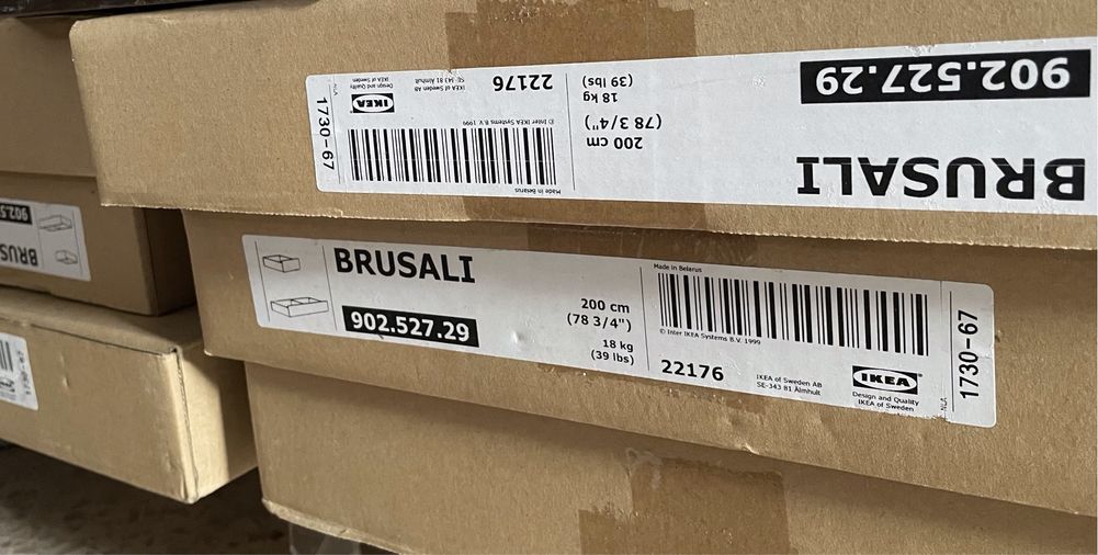 Novo - Ikea Gavetões para cama