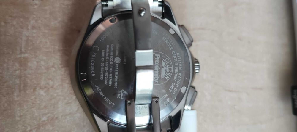 Zegarek Citizen Bluetooth Ecodrive Stainless GN-4W-S W770MV-01