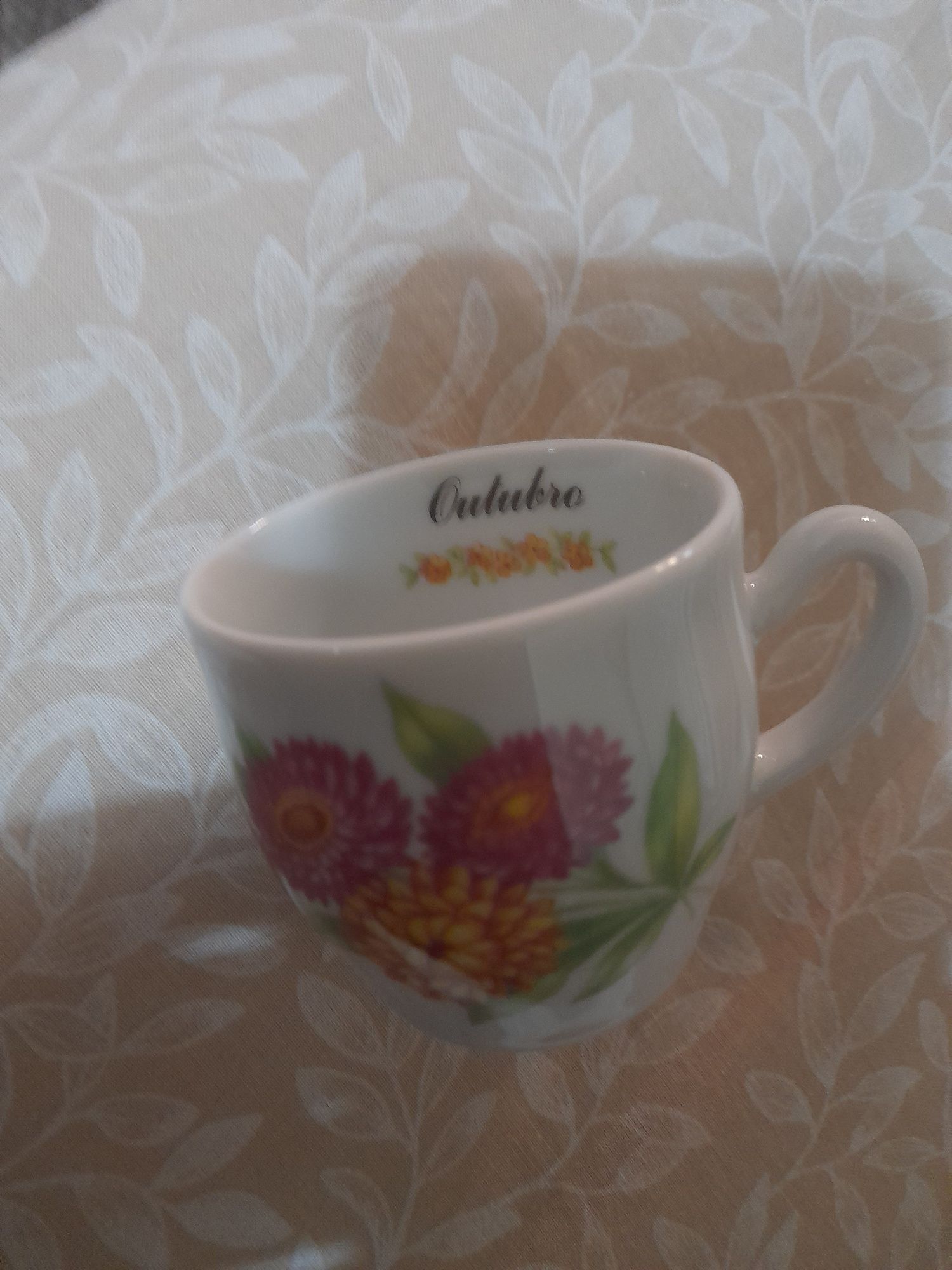 Chávenas de café delta colecção meses do ano