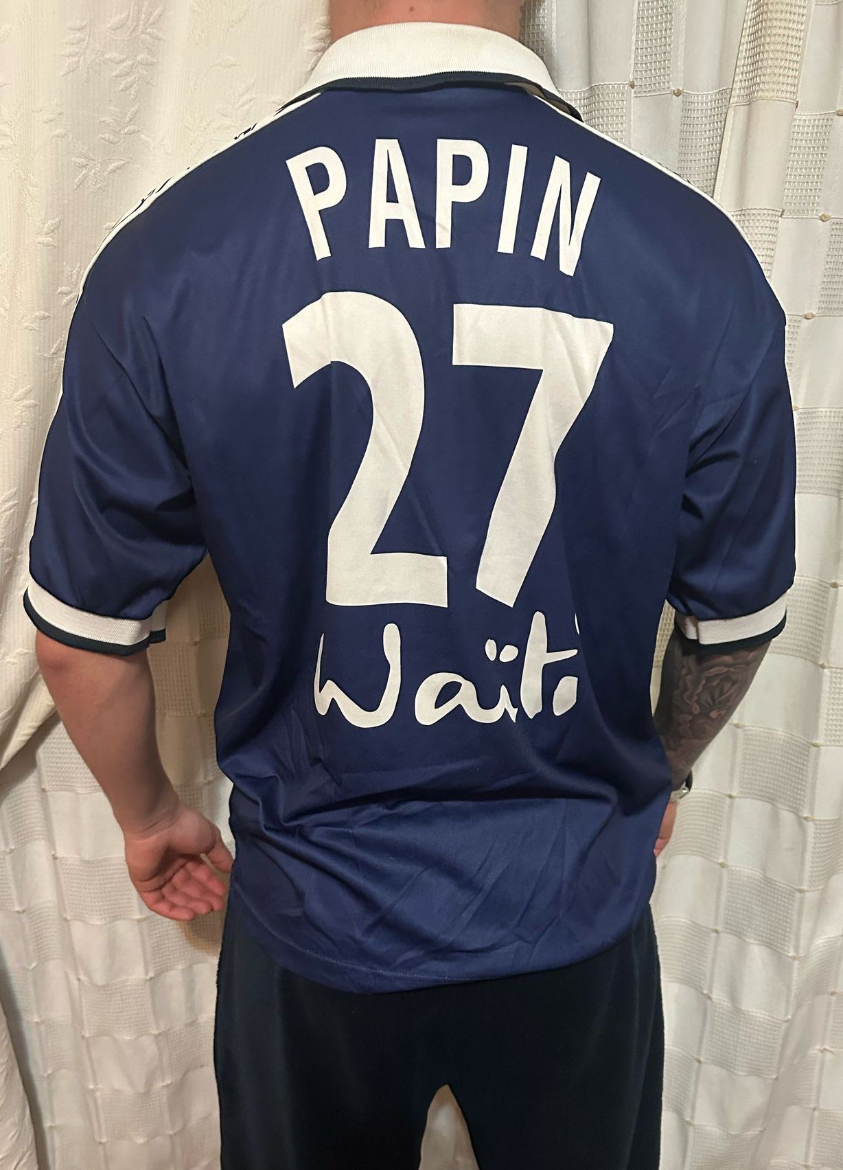 Camisola bordeaux Jean Pierre Papin