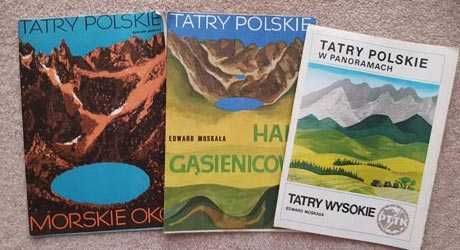 Kolekcja Tatry Pieniny Góry Morskie Oko 5 Stawów Moskala lata 70