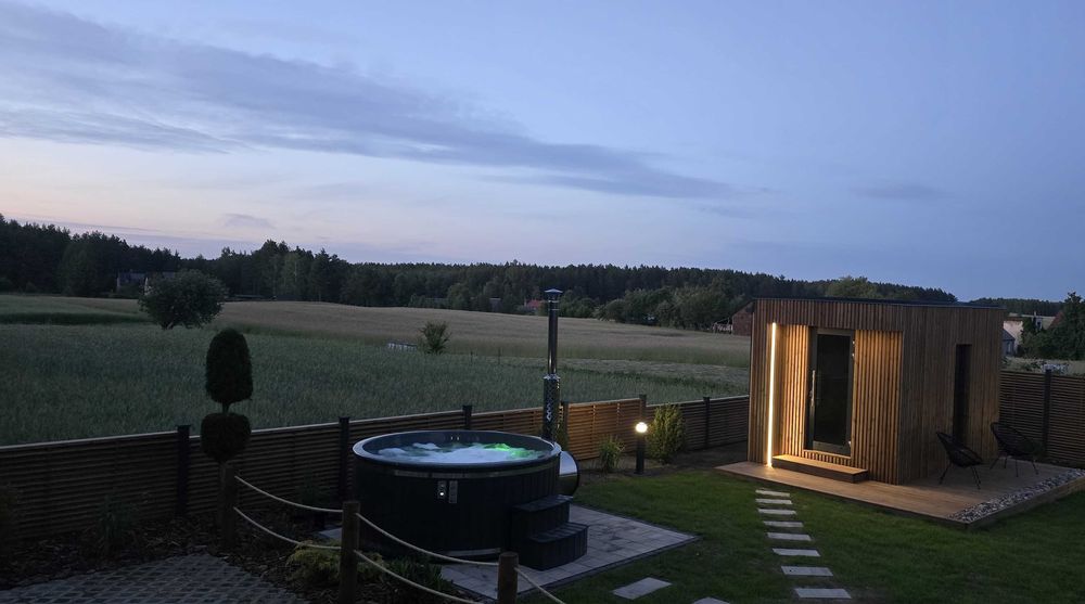 Komfortowy całoroczny dom z sauną i balią