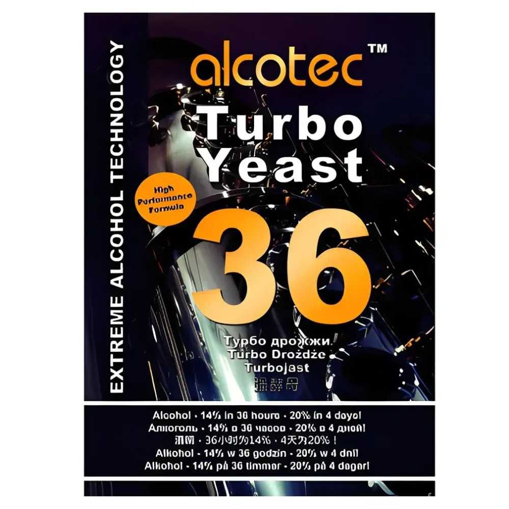 Турбо-дрожжи Alcotec 36 Extreme, 160 г