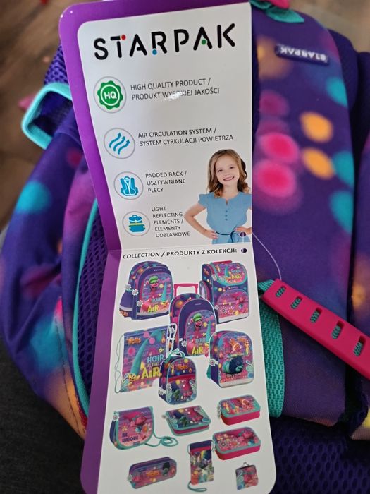 Plecak 3-komorowy Trolle