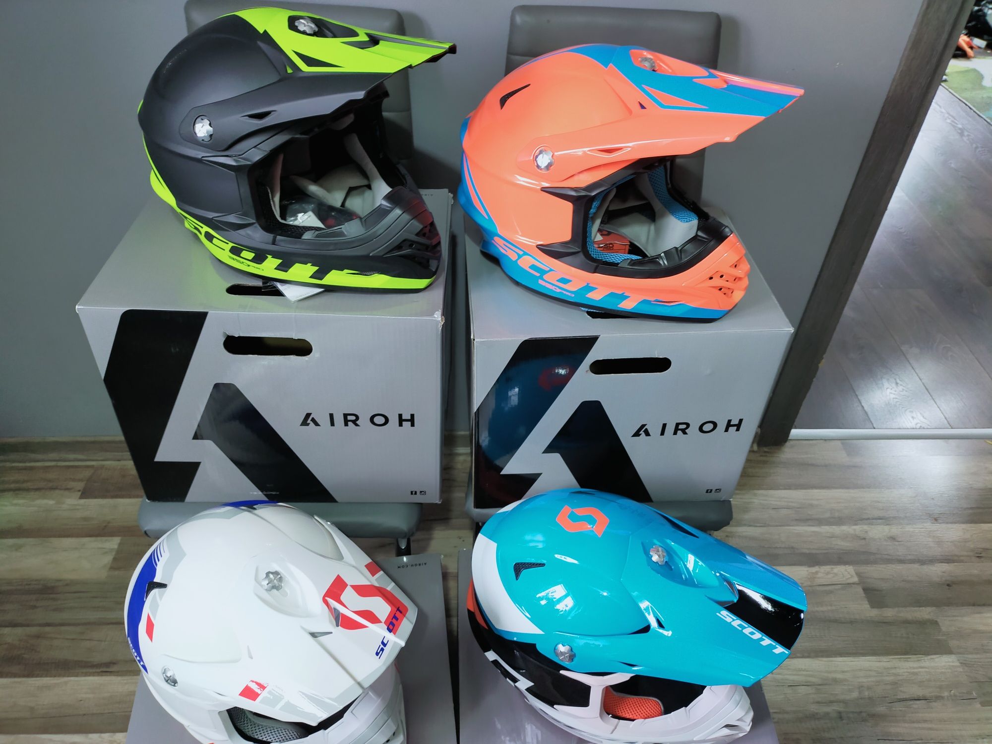 Scott kask L XL quad cross