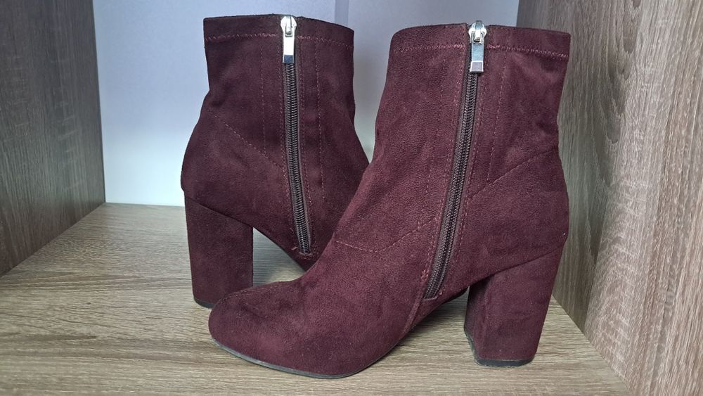 Ботінки замшеві 37 розмір Черевики Ботинки замшеві Ботильйони