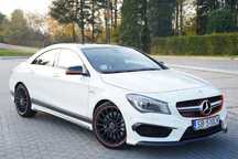 Mercedes-Benz CLA Orange Art Edition 400 KM BRABUS Polski Salon Bezwypadkowy FV 23%