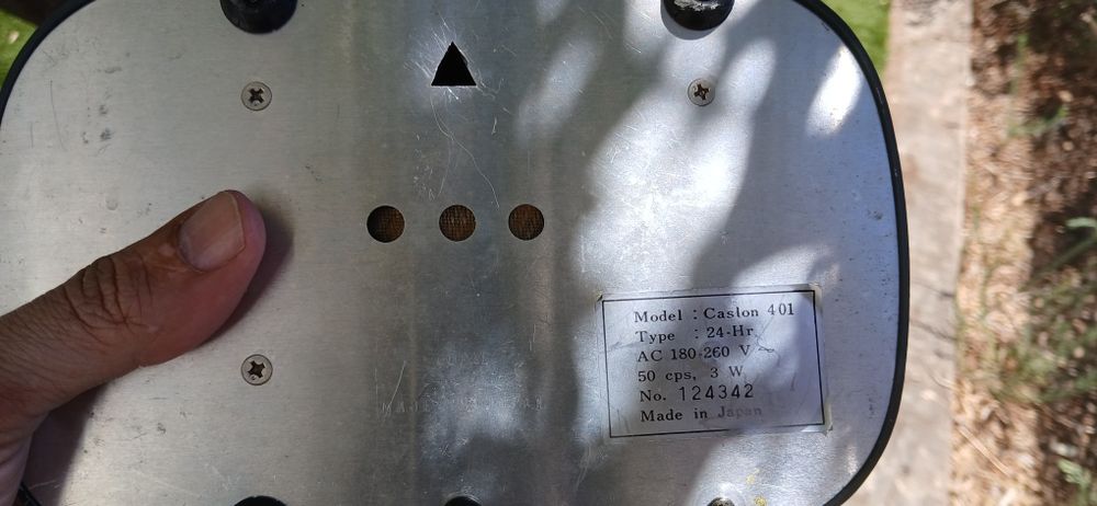 Relógio de parede vintage