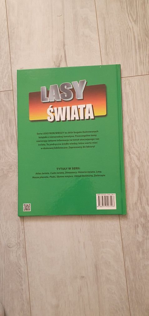 Książka lasy świata Leksykon Wiedzy