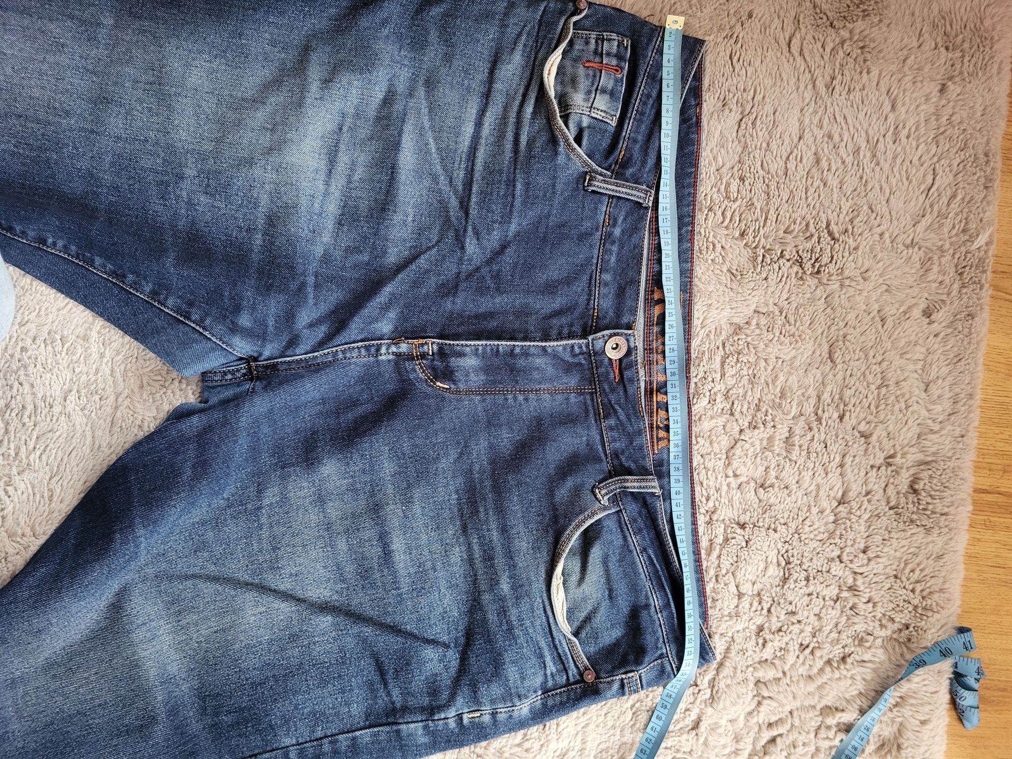 Spodnie jeansowe XXL Pas 110-120