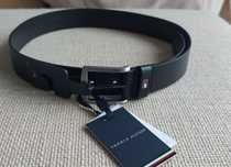 Pasek czarny Tommy hilfiger 80cm