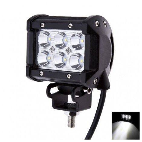 Szperacz PANEL LED OFF ROAD lampa HALOGEN cree 18W 1800Lm