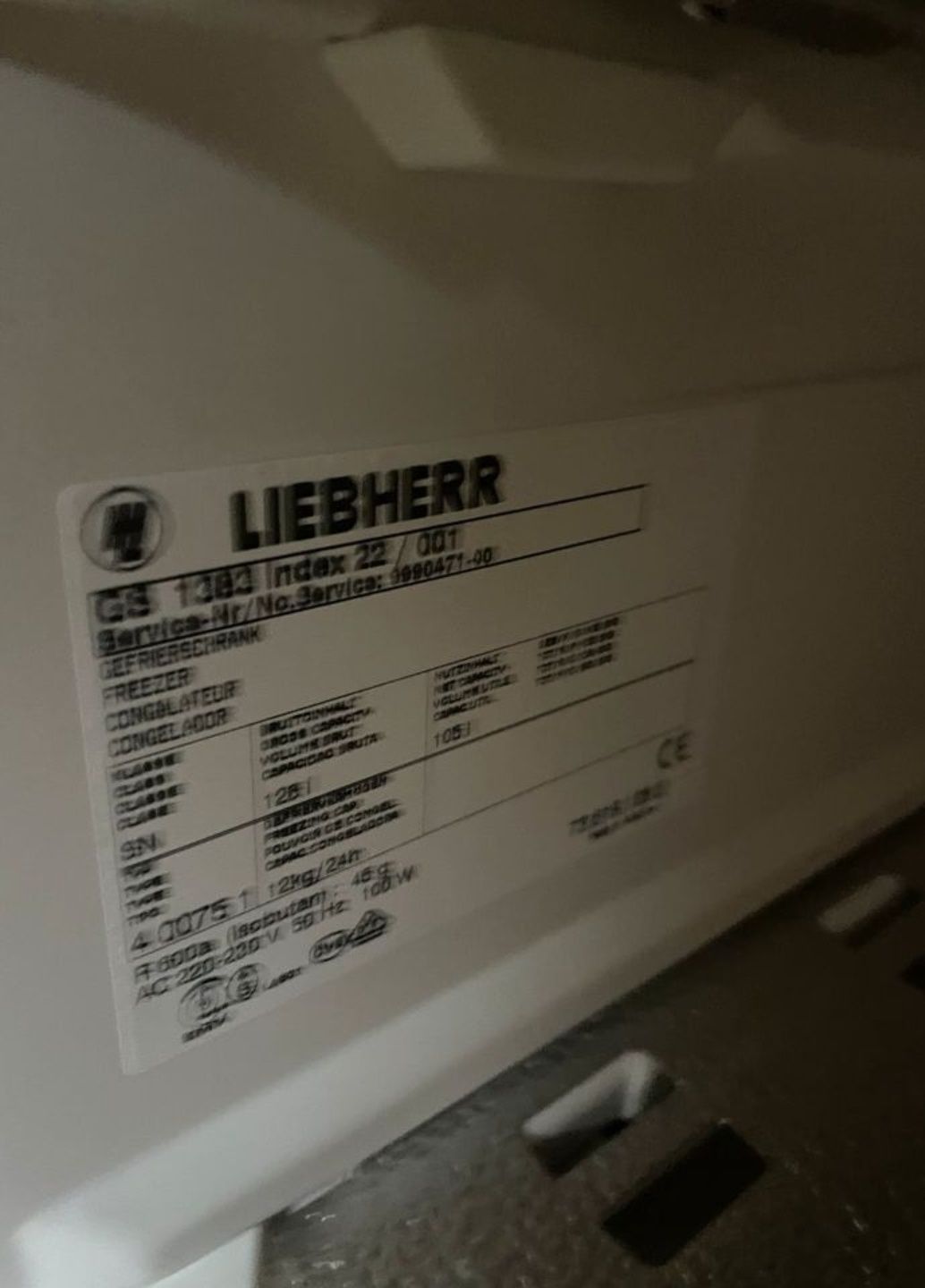 Zamrażarka Liebherr