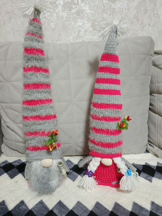 Новорічні різдвяні гноми 2 шт