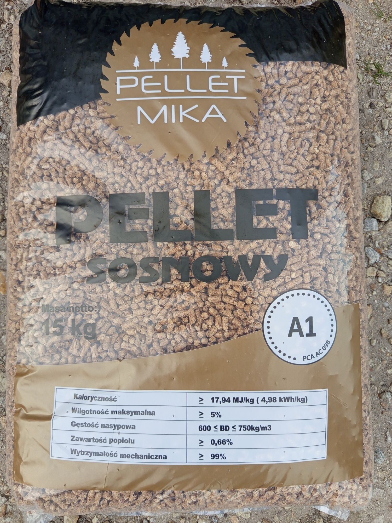 Pellet Sosnowy A1