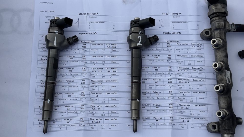 Форсунки 1.6 tdi CLH Рампа ТНВД Октавія а7 Гольф 7 Gof 7