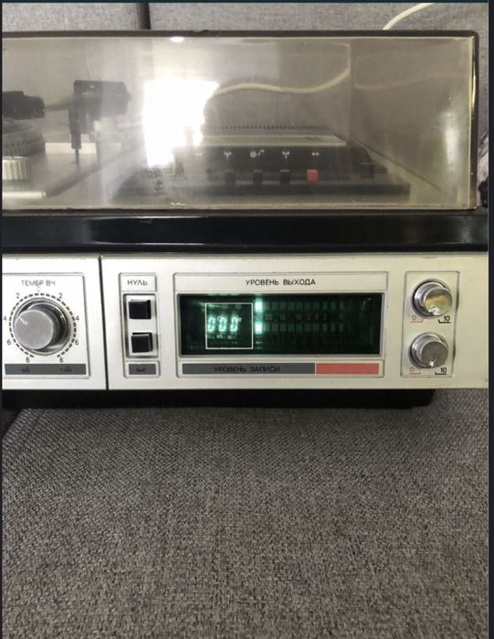 Магнитофон проигрыватель вега119