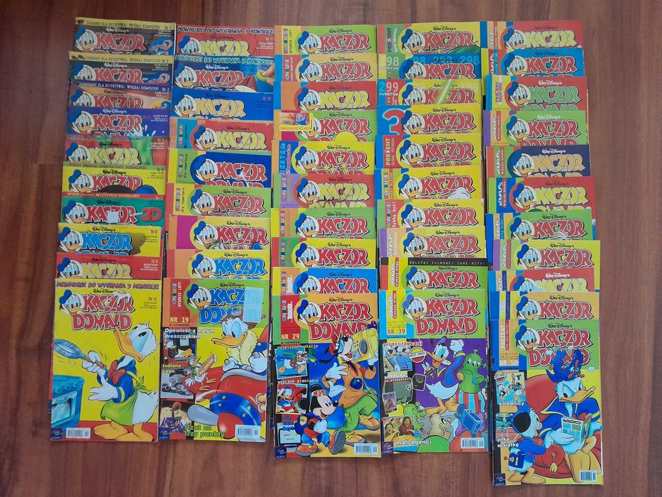 Komiksy Kaczor Donald 2001