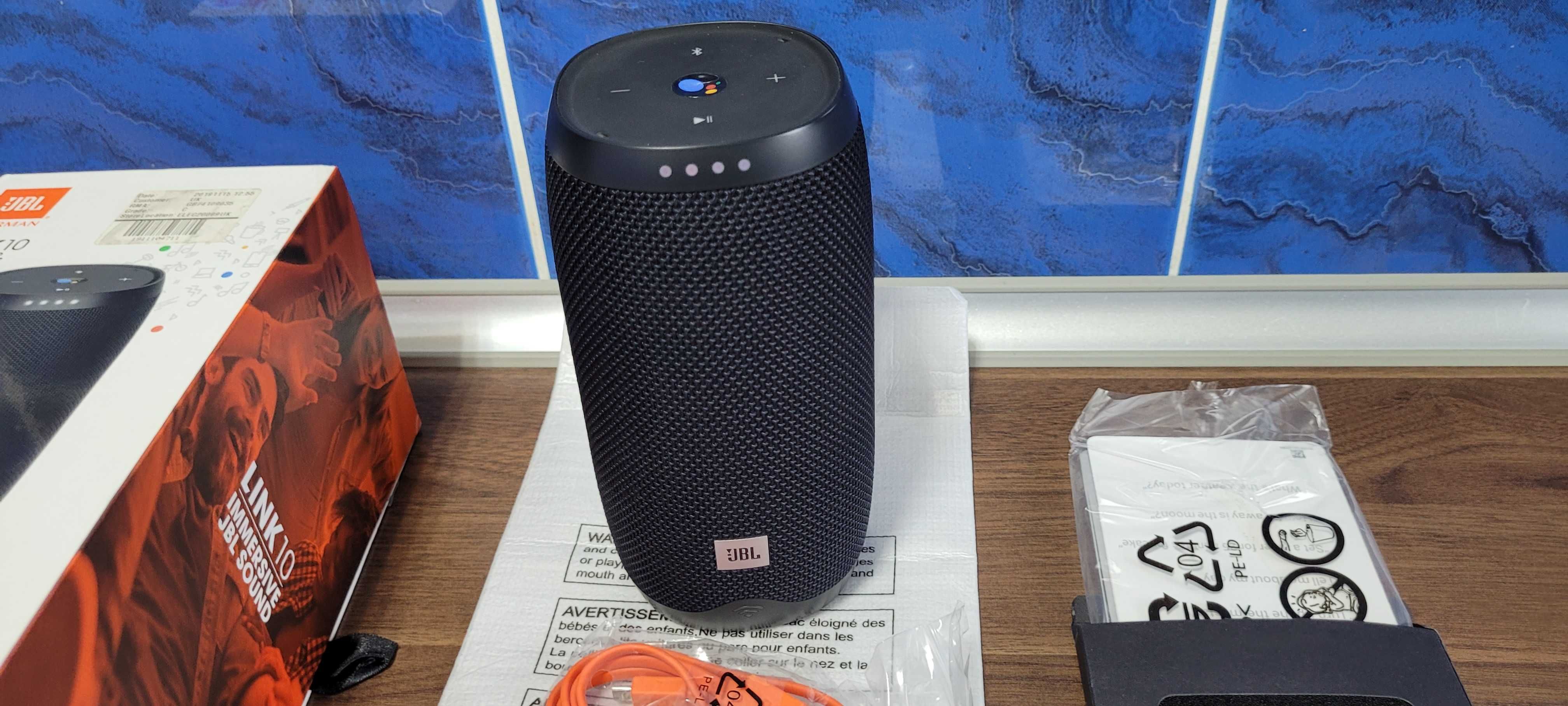 JBL Link 10 - Bluetooth, Asystent Google.