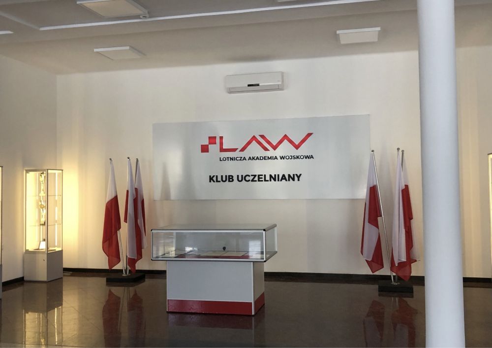 Kaseton szyld reklama podświetlana 300x50 LED dibond