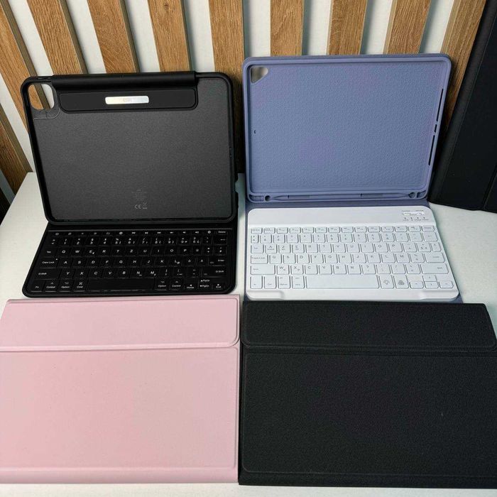 Чохол + клавіатура 2в1 на різні моделі iPad, Айпад, Накладка, Книжка