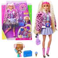 Barbie Extra Modna stylowa Lalka + uroczy miś akcesoria nr 8 ZA493
