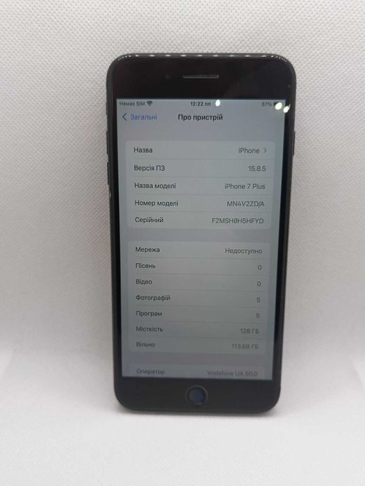 Iphone 7plus 128gb,