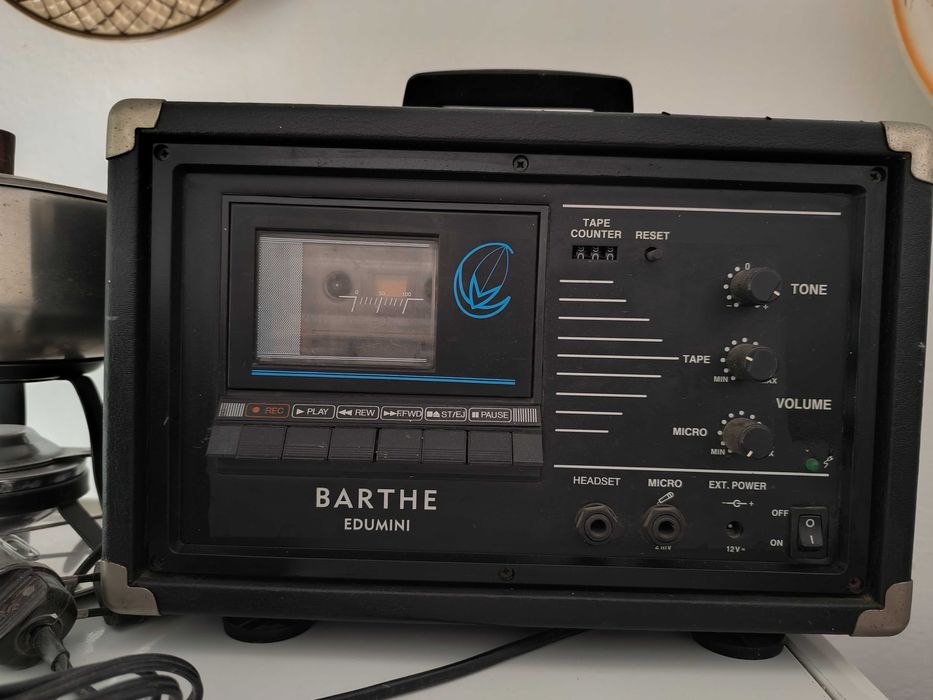 Rádio antigo a funcionar