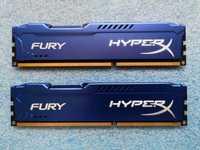 DDR3 Kingston HyperX Fury  8Gb 2x4Gb 1600 MHz  (HX316C10FK2/8)