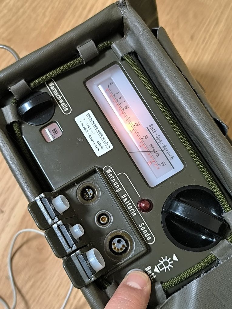 Miernik promieniotwórczości licznik Geigera sonda Gamma Dozymetr