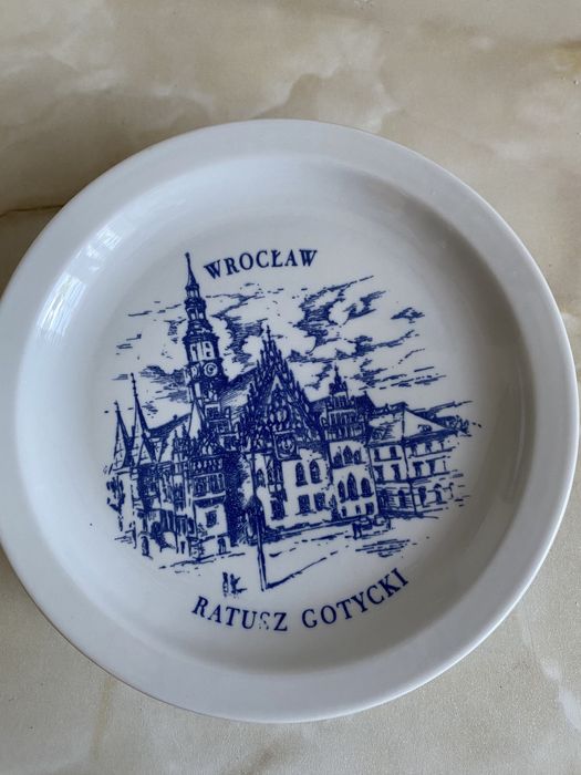 Porcelana Ksiaze  z motywem katedry Wrocławia