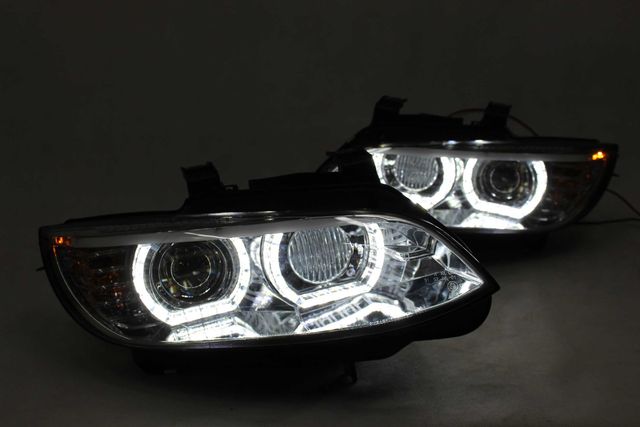 Lampy reflektory przednie przód BMW e92 e93 06-11 Xenon LED BAR NOWE