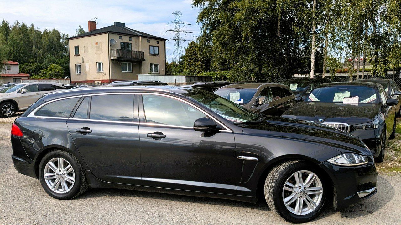 Jaguar XF 2.2D*163PS*Bezwypadkowy*Biksenon*Skóra*Serwis*Navi*VIP GWARANCJA24M