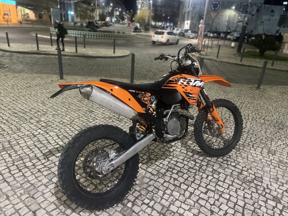 Ktm exc 450r 2008