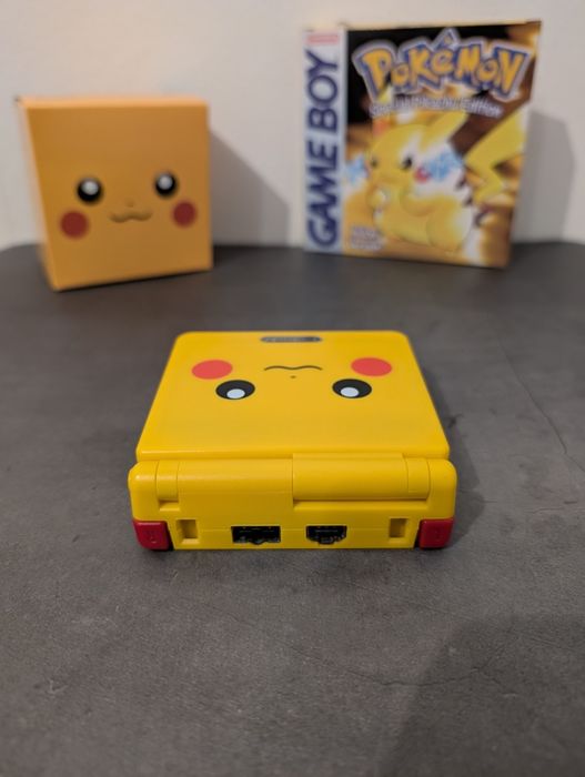 Gameboy Advance SP IPS Mod Pikachu