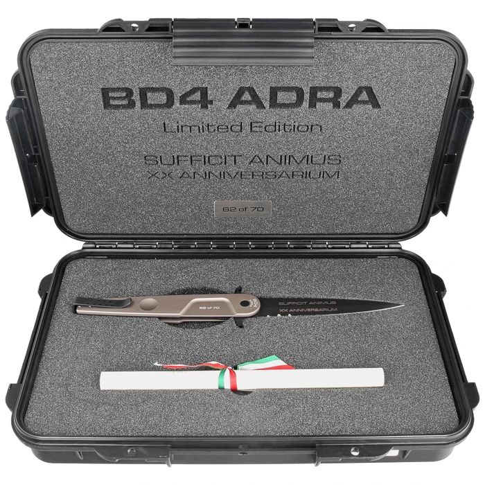 Nóż Extrema Ratio BD4 Adra Contractor LE No 62/70 Tactical Mud