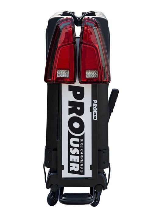 Bagażnik na 3 rowery PROUSER Diamant FG3 BLACK LED, pokrowiec GRATIS!!