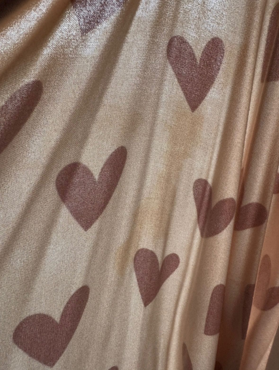 La Millou szlafrok kimono bambusowe Heartbreak Pink w serca