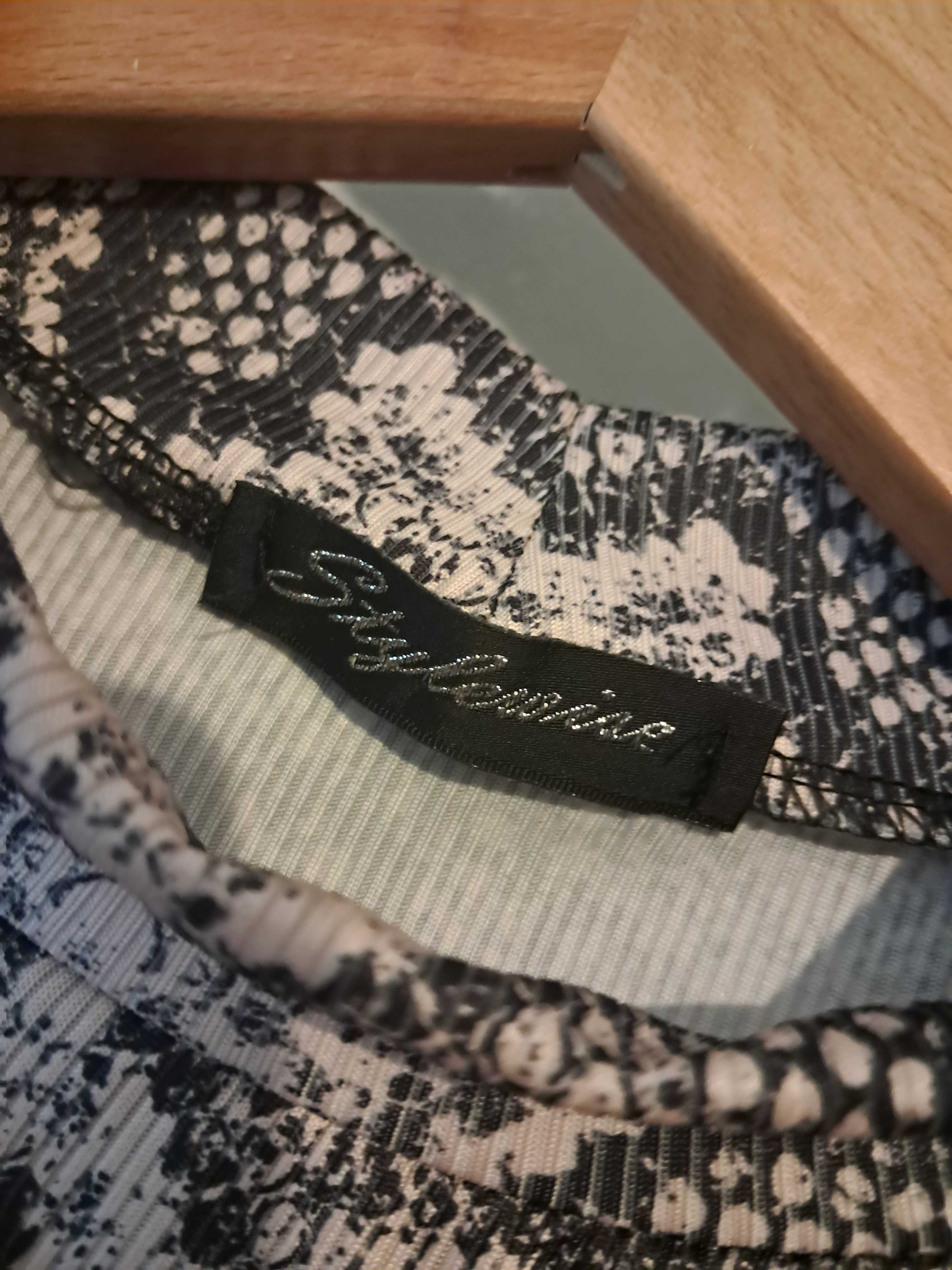 Sukienka damska, krótka, wzór skóry węża, Stylewise, rozmiar M