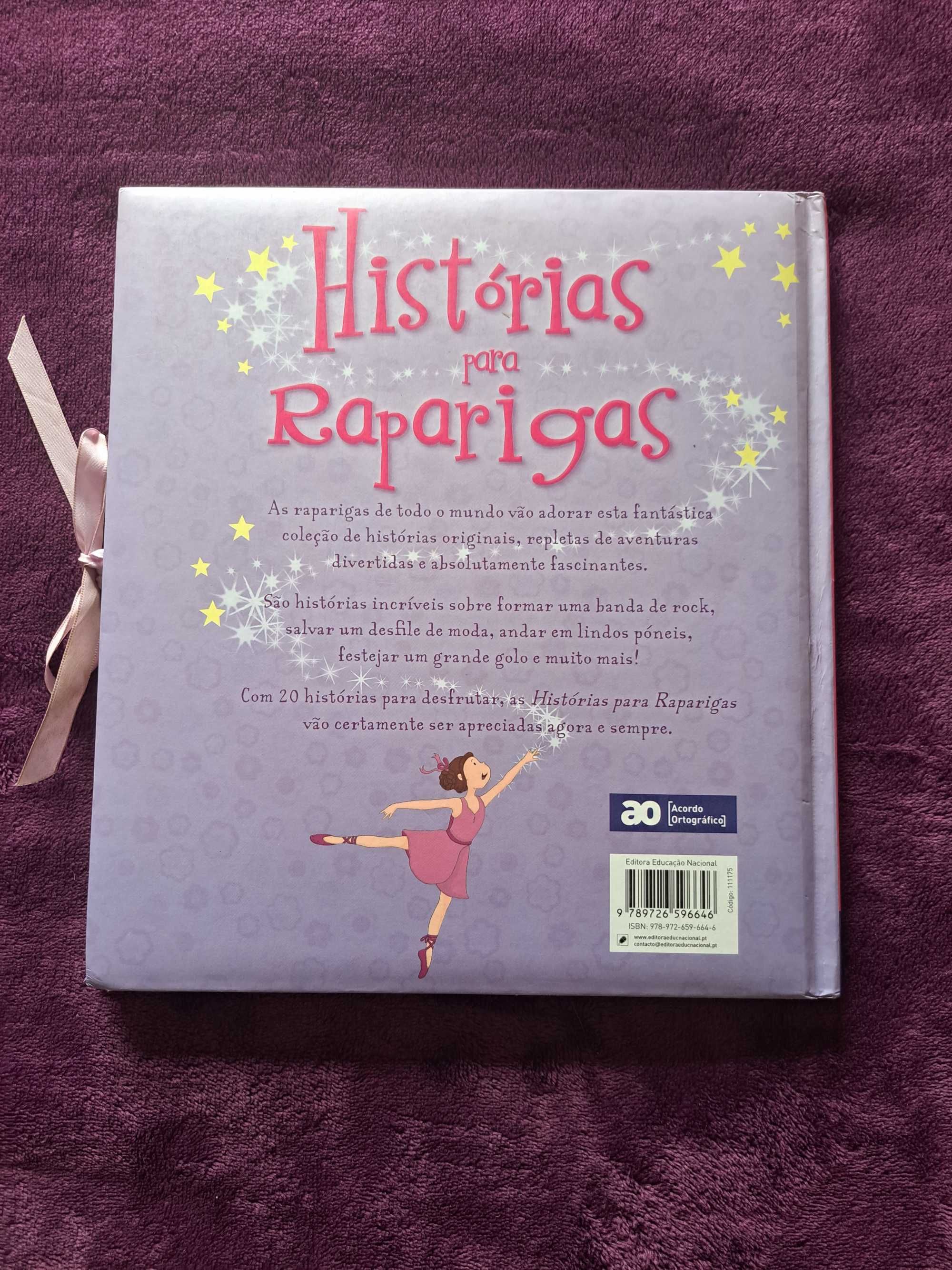 Livro infantil Histórias para raparigas