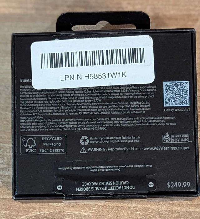 Samsung Galaxy Buds 3 Pro White оригінал