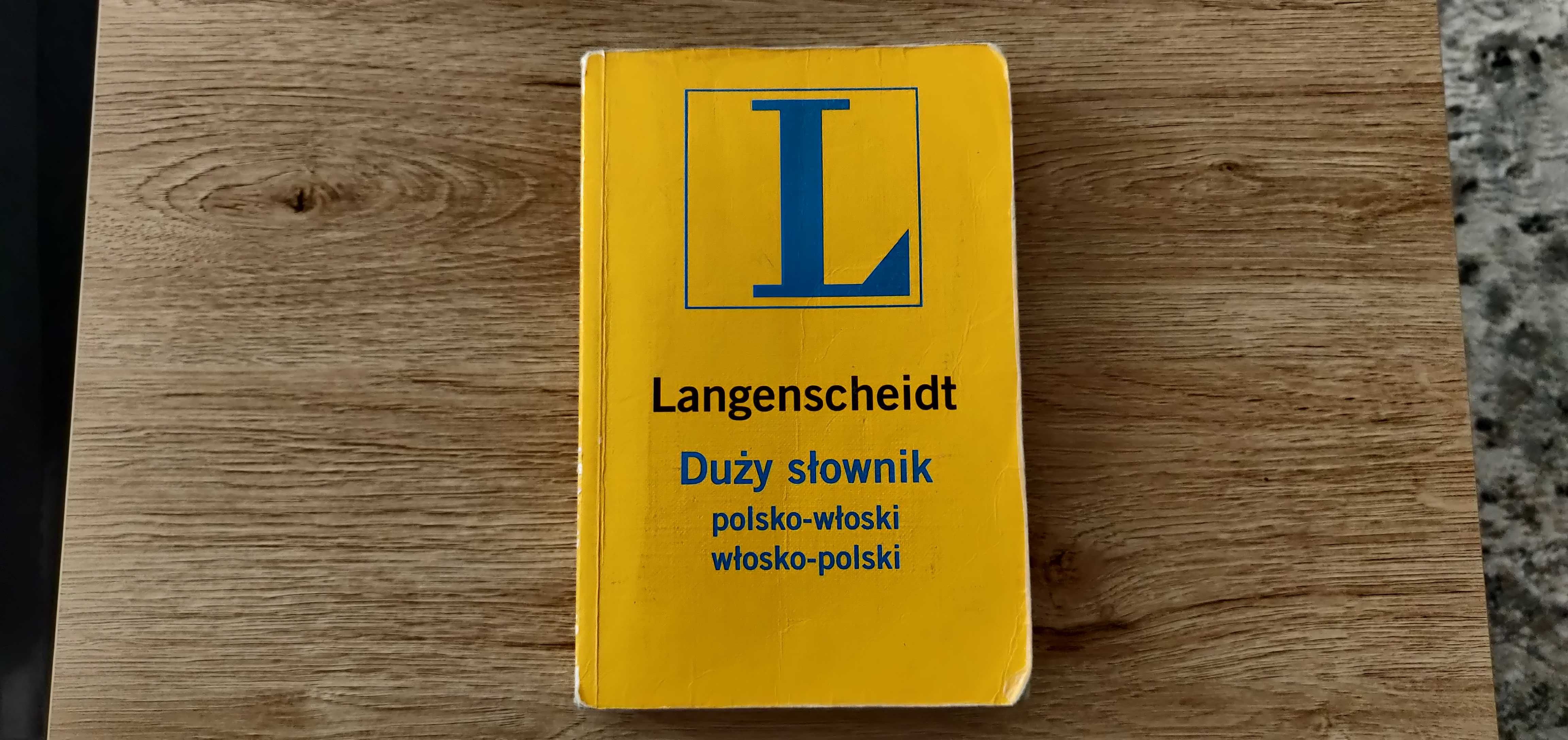 Słownik polsko-włoski Langenscheidt
