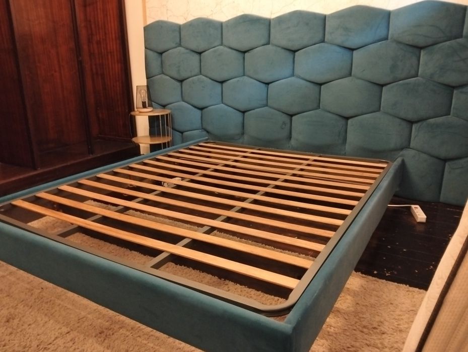 cama casal com estrado e colchão