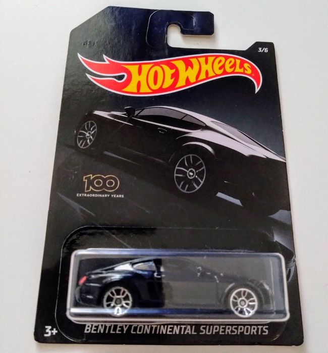 Hot Wheels Bentley Continental SUPERSPORTS - model 2019 / PROTEKTOR