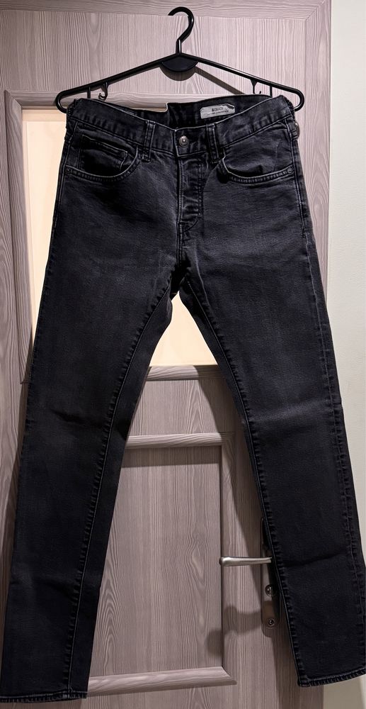 Spodnie męskie dżinsy | H&M | dżinsowe jeansowe | rozmiar S