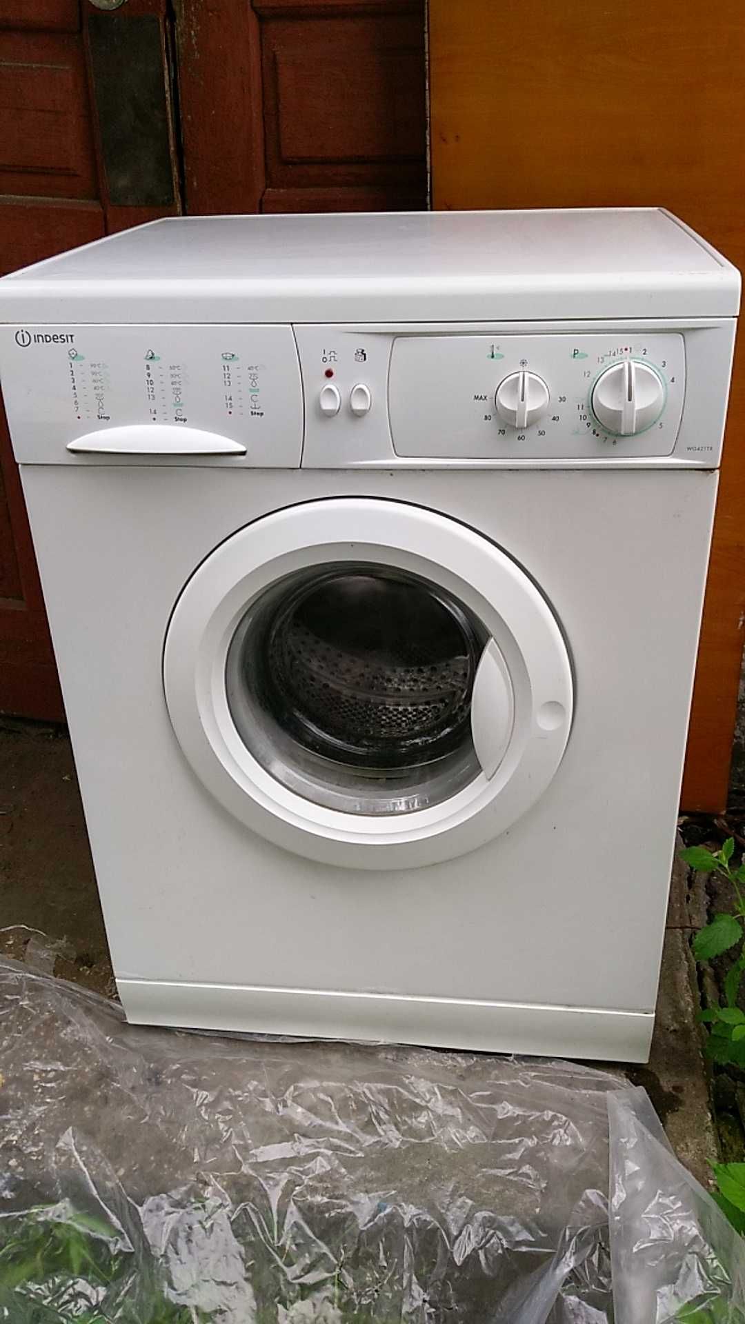 Пральна машина Indesit wg421 tx. 5кг, італія, робоча
