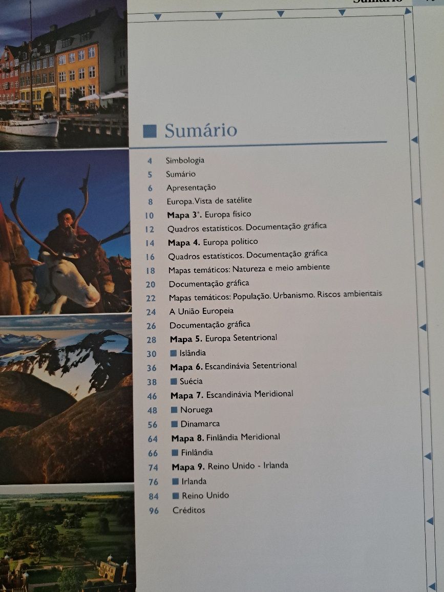 Atlas National Geographic Europa I