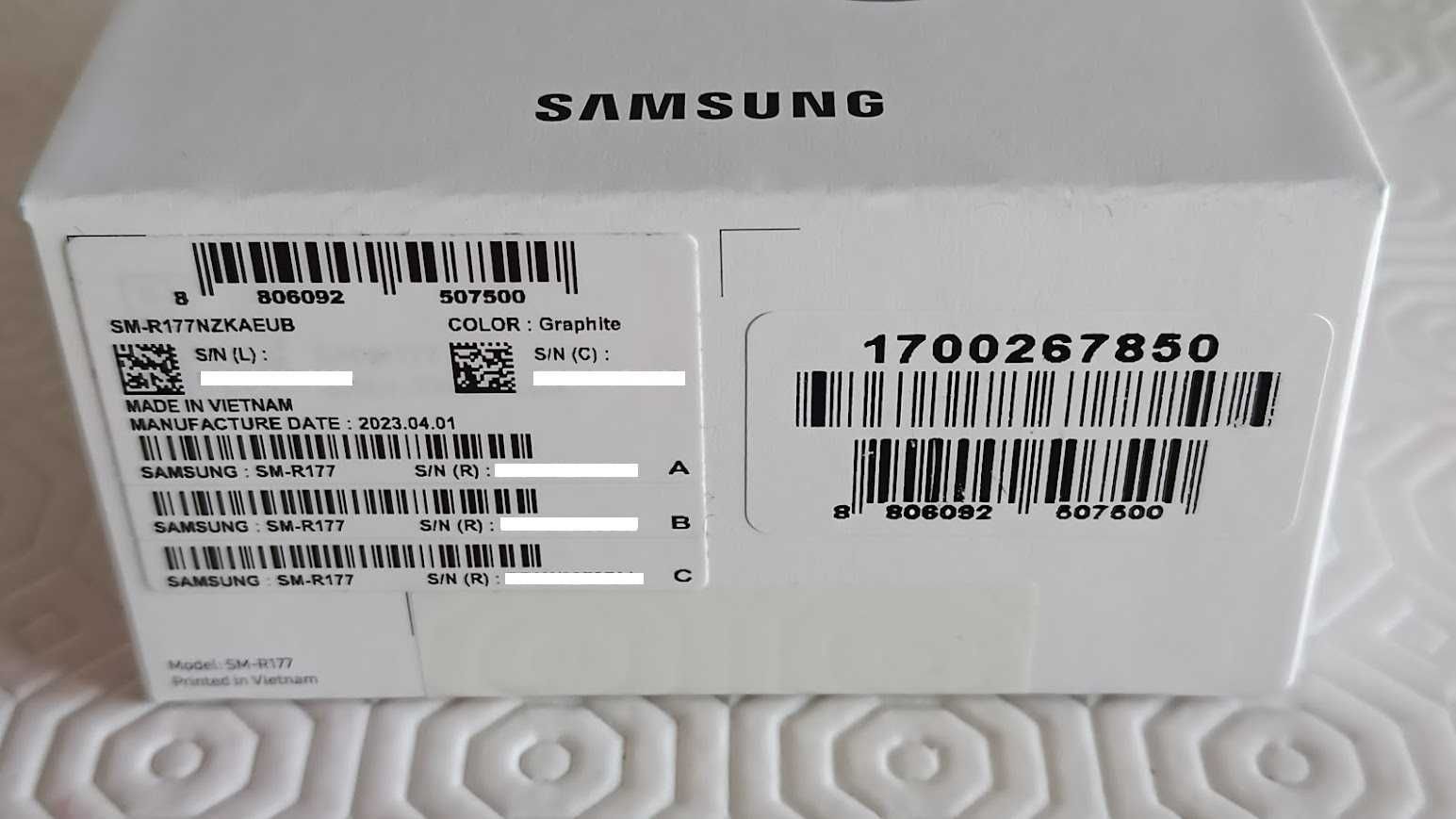 Auriculares Samsung Galaxy Buds2 Novos / Selados / Garantia